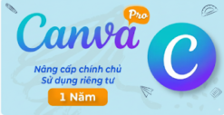 Canva Pro 1 năm giá rẻ - Bảo Hành