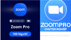 Nâng cấp Zoom pro bản quyền giá rẻ