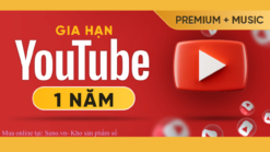 Gói Youtube Premium 12 tháng giá rẻ.