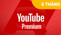 Gói YouTube Premium 6 Tháng
